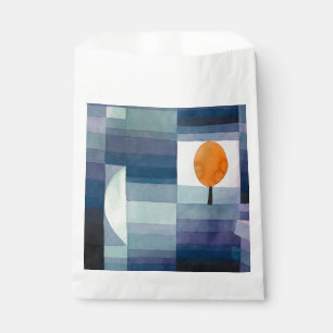 Paul Klee Voorbode van Herfst Blauwe Moderne Abstr Bedankzakje
