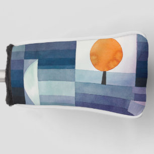 Paul Klee Voorbode van Herfst Blauwe Moderne Abstr Golfheadcover