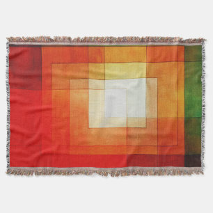 Paul Klee Wit Omkaderd Polyfoon Deken
