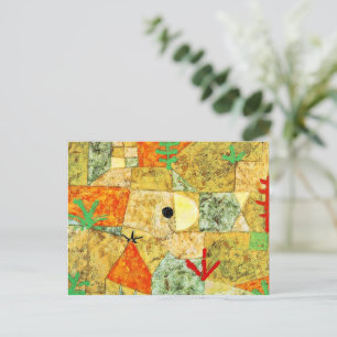 Paul Klee - Zuidelijke tuinen, Briefkaart