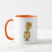 Paul Klee's Genius Funny Phrase Coffee Mug (Gauche)
