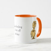Paul Klee's Genius Funny Phrase Coffee Mug (Devant droit)