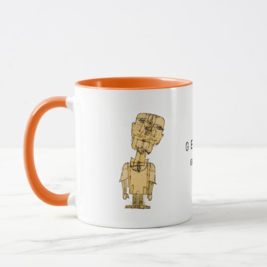 Paul Klee's Ghost of a Genius Coffee  Mok (Links)