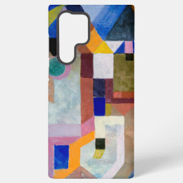 "Paul Klee's 'Kleurrijke Architectuur (1917)' Tele Samsung Galaxy Hoesje