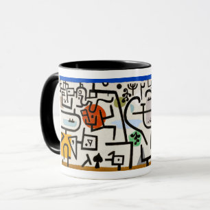 Paul Klee's Rijk Haven Abstracte Kunst Koffiemok Mok