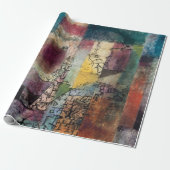 Paul Klee's Untitled Cadeaupapier (Uitgerold)