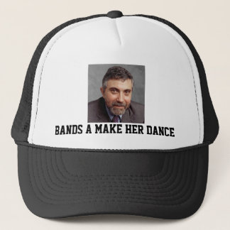 Paul Krugman Bands a make her Dance Trucker Hat Pet