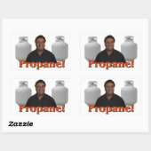 Paul Lall - Sticker Propane ! (Feuille)