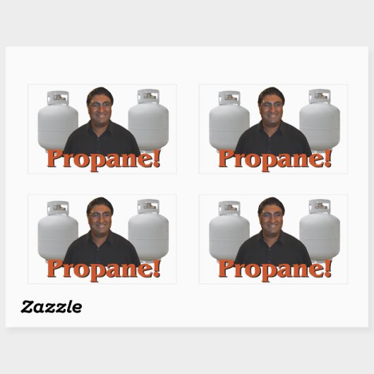 Paul Lall - Sticker Propane ! (Feuille)
