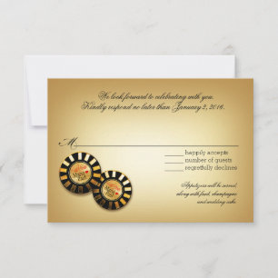 Paul Las Vegas VIP RSVP-reactie   rood RSVP Kaartje