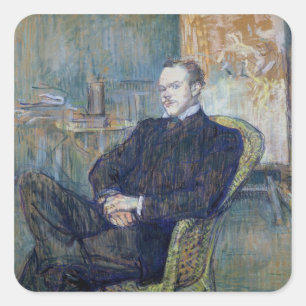 Paul Leclercq 1897 Vierkante Sticker