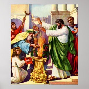 paul man een zwak poster in lystra