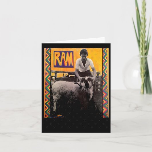 Paul Mccartney Sticker4 Kaart (Voorkant)