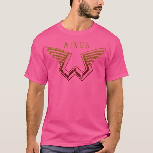 Paul Mccartney Wings T-shirt (Voorkant)