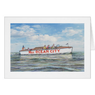 Paul McGehee 1941) cartes de "Mlle Ocean City" (