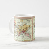 Paul McGehee "Antiek Britse Empire Map" Mok (Voorkant links)