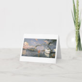 Paul McGehee "bateaux à  vapeur carte de Potomac" (Devant)