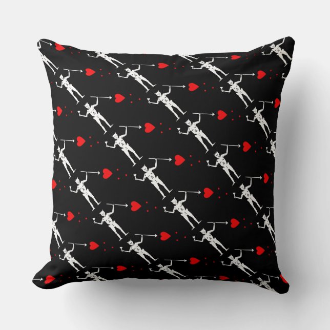 Paul McGehee "Blackbeard's vlag" Pirate Pillow Kussen (Voorkant)