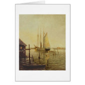 Paul McGehee "Boothbay Harbour"-kaart (Voorkant)