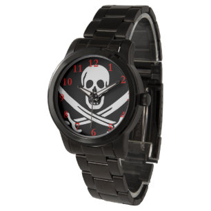 Paul McGehee "Calico Jack's Pirate Flag" Watch Horloge