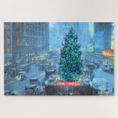 Paul McGehee "Christmas in New York" Jigsaw Puzzle (Horizontal)