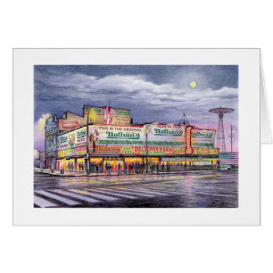Paul McGehee "Coney Island Memories" Kaart
