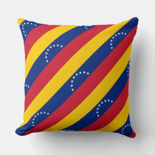 Paul McGehee Coussin du "drapeau du Venezuela"
