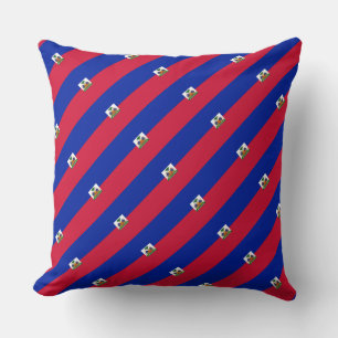 Paul McGehee Coussin du "drapeau haïtien"
