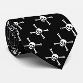 Paul McGehee Cravate "Jolly roger" (Roulé)