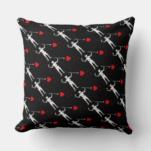 Paul McGehee "Drapeau de Barbe Noire" Coussin pira