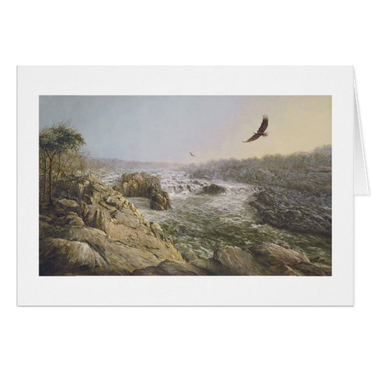 Paul McGehee "Great Falls carte de Potomac" (Devant Horizontal)