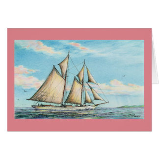 Paul McGehee "Jamaican Schooner" Kaart