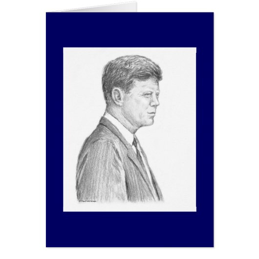 Paul McGehee "John F. Kennedy" Kaart (Voorkant)