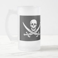 Paul McGehee "Jolly Roger" Pirate Beer Mok