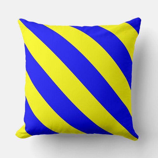 Paul McGehee "K - Kilo" Maritime Flag Pillow Kussen (Voorkant)