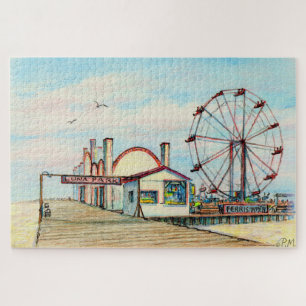 Paul McGehee "Luna Park" Jigsee Puzzle Legpuzzel