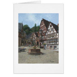 Paul McGehee "Miltenburg, Duitsland"-kaart