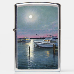 Paul McGehee "Moonlit Harbour" Zippo® aansteker