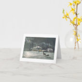 Paul McGehee - Mount Vernon bij maanlicht Kaart (Gele Bloem)