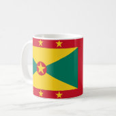 Paul McGehee Mug "Drapeau de la Grenade" (Devant gauche)