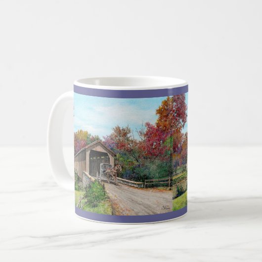 Paul McGehee Mug "La gloire de l'automne" (Devant gauche)