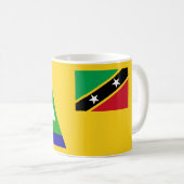Paul McGehee Mug "Nevis Flag" (Devant droit)
