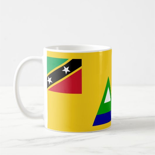 Paul McGehee Mug "Nevis Flag" (Gauche)
