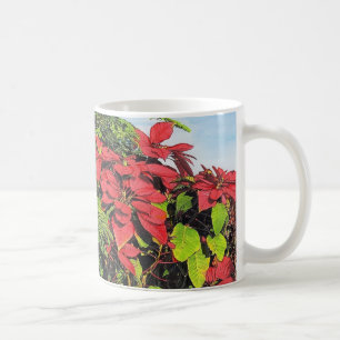 Paul McGehee Mug "Poinsettias"