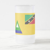 Paul McGehee "Nevis Flag" Beer Mug (Centre)