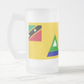 Paul McGehee "Nevis Flag" Beer Mug (Gauche)