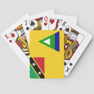 Paul McGehee "Nevis Flag" speelkaarten