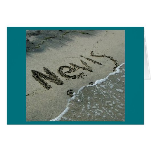 Paul McGehee "Nevis Sand"-Kaart (Voorkant Horizontaal)