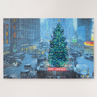 Paul McGehee "Noël à New York" Puzzle