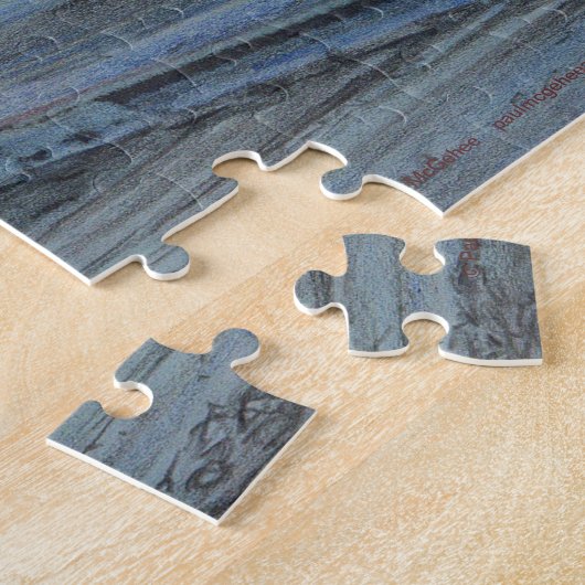 Paul McGehee "Old Fairfax Station" Jigsaw Puzzle Legpuzzel (Zijkant)
